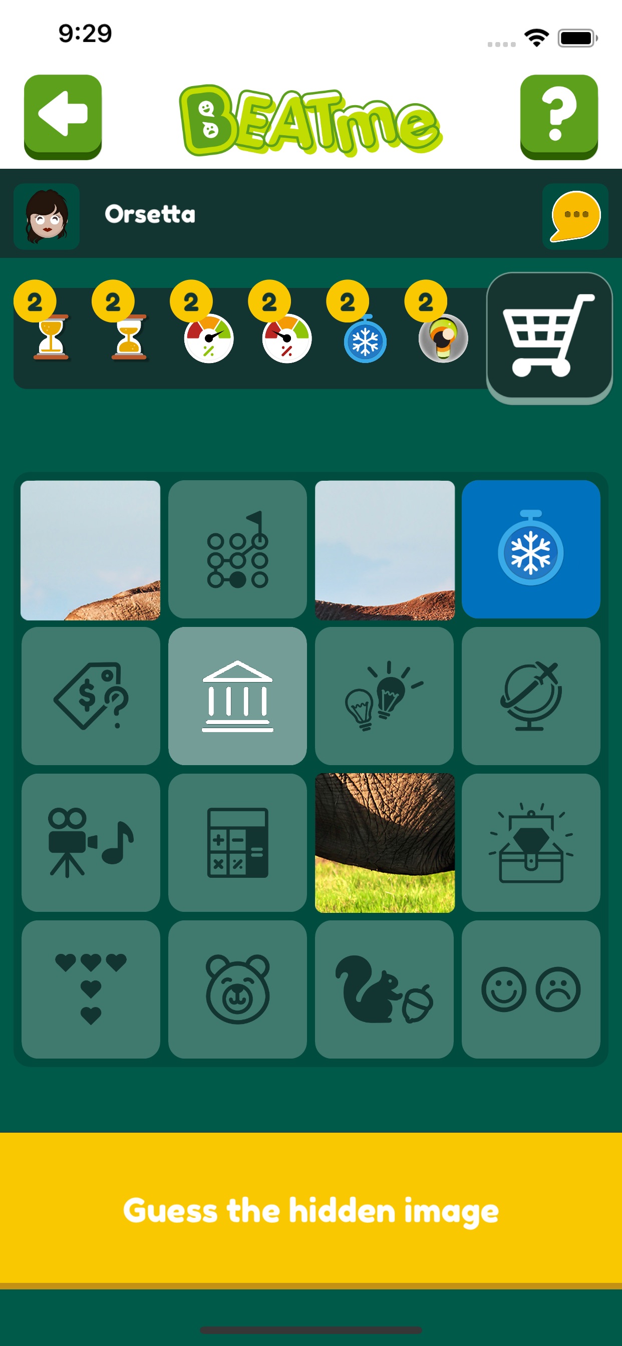 Schermata di BeatME (iOS)