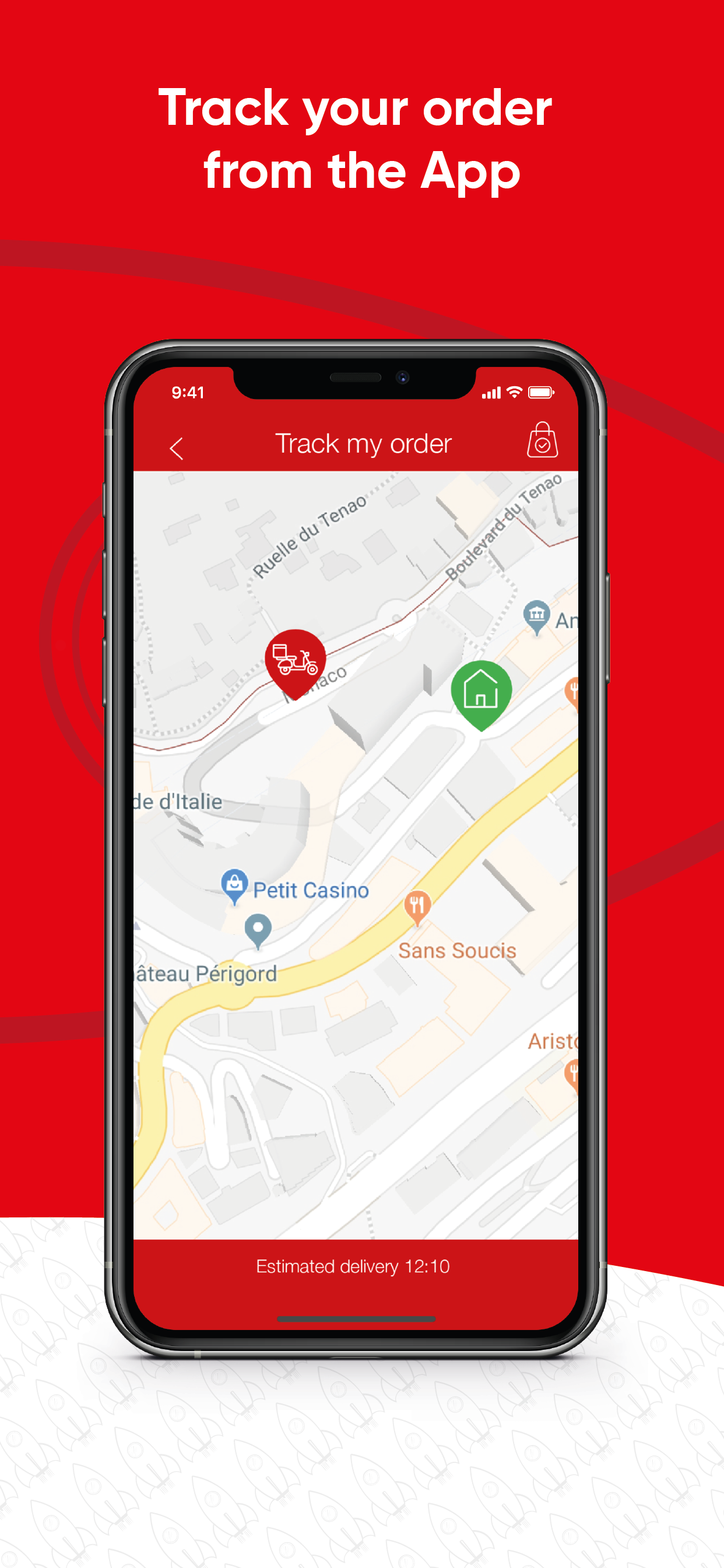 EatIn - App iOS, schermata 6 (apri ingrandita)