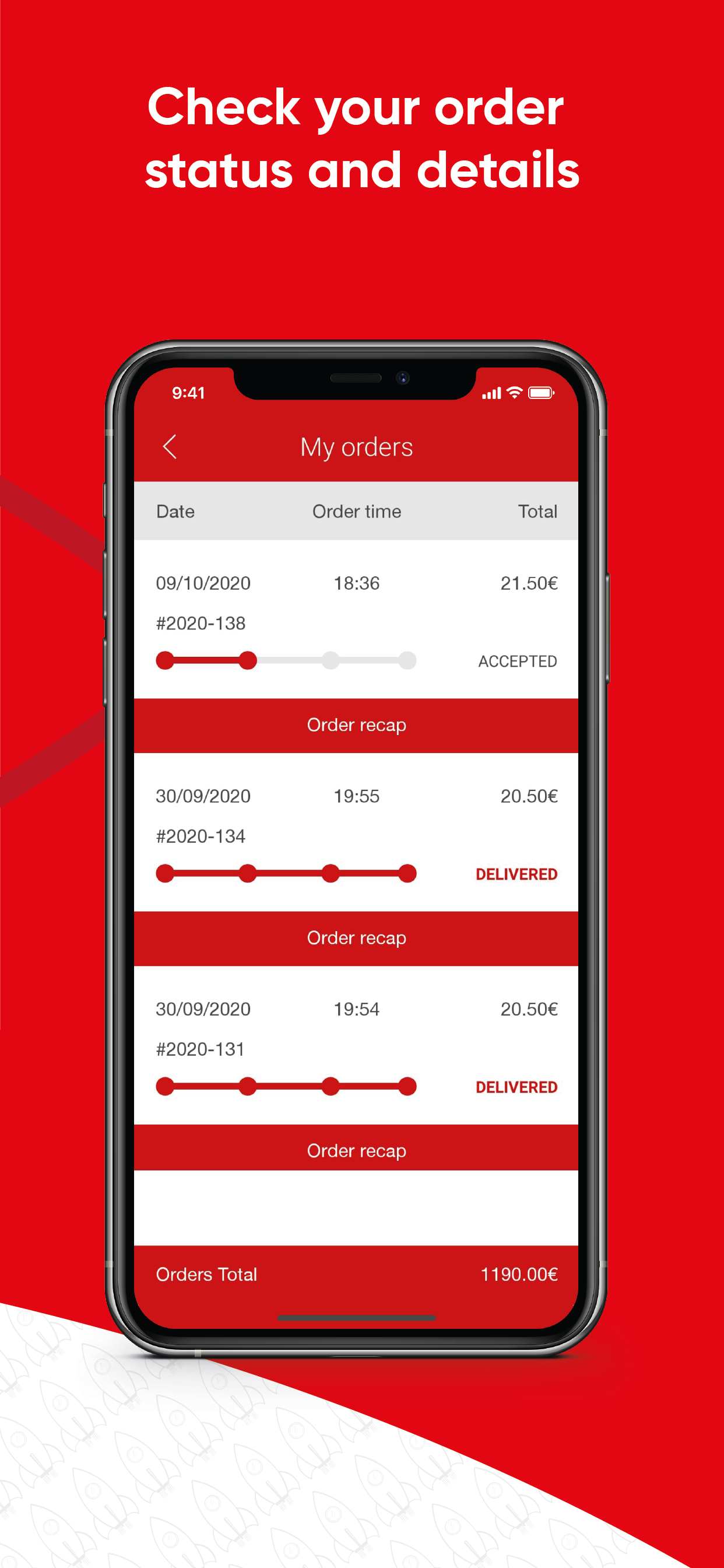 EatIn - App iOS, schermata 7 (apri ingrandita)