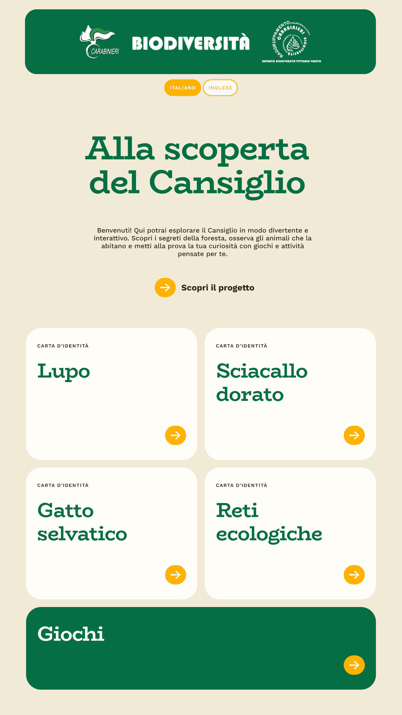 Schermata di Museo Cansiglio & Somadida - App Android
