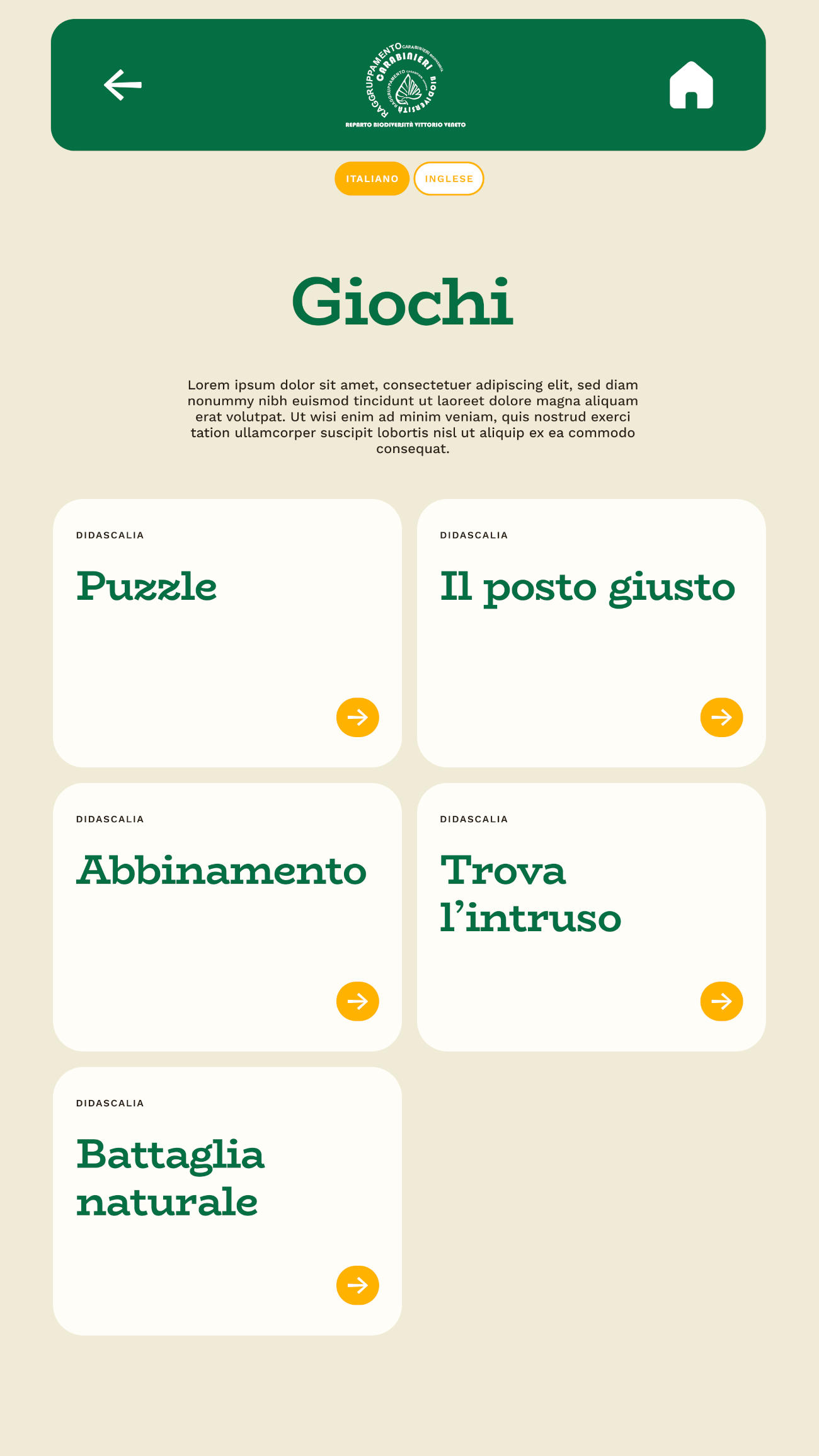 Museo Cansiglio & Somadida - App Android, schermata 3 (apri ingrandita)