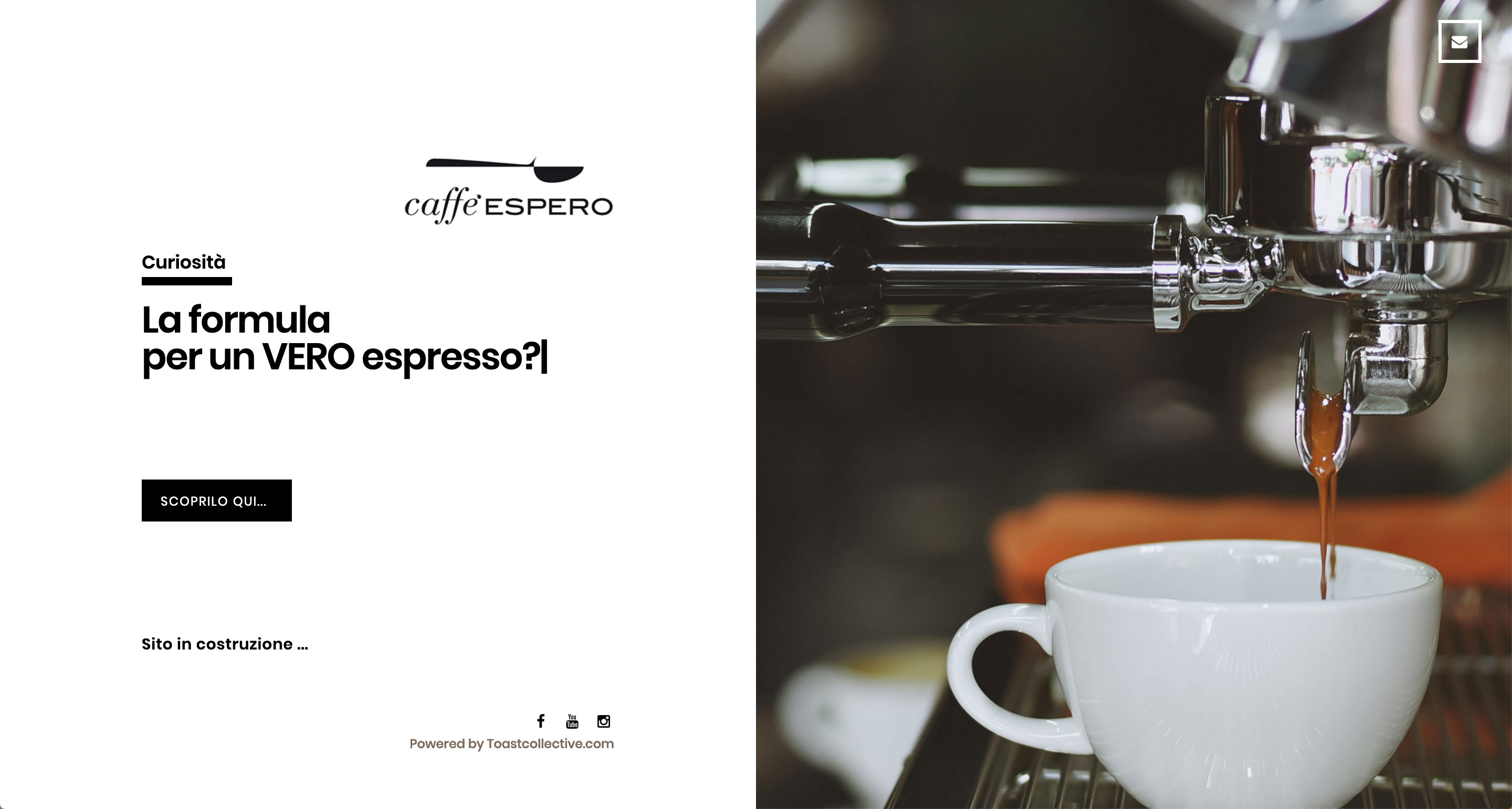 Schermata di Caffè Espero